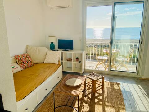 Top Airbnb: Studio for 2 with sea view à Saint Cyprien