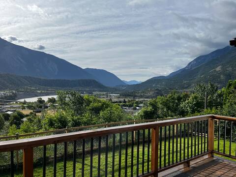 Mountain valley view