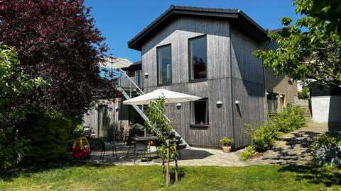 Family house close to forest and water