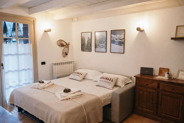 Luxury Trilocale Con Giardino Privato Garage Wi-fi - Passo del Tonale
