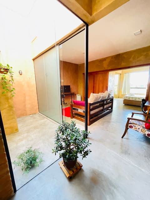 Popular Airbnb listing: Apartment with beautiful view in the urban area of the city in Cunha