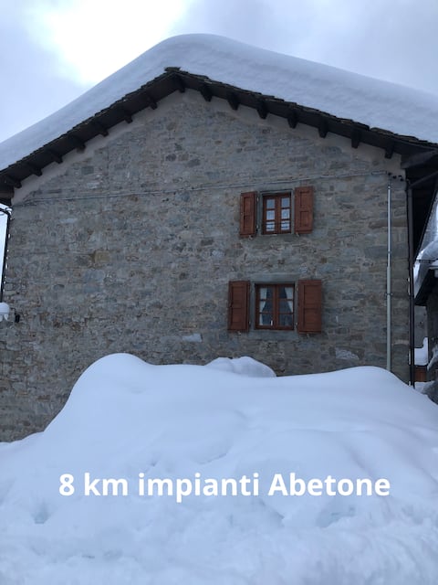 Chalet (of dreams) "under" Monte Cimone