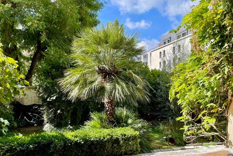 Duplex exceptionnel avec jardin