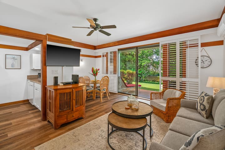 Ground Floor With A/c,  Short Walk To Beach & Pool - Kauai, HI