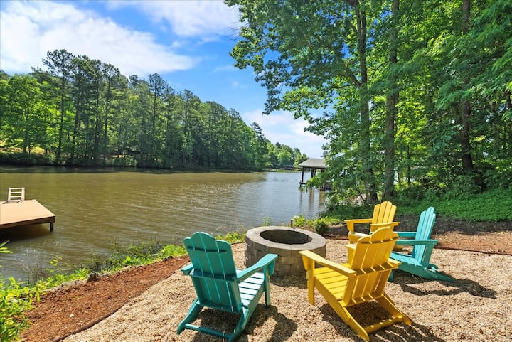 Docksology | Log Cabin Retreat - Lake Gaston