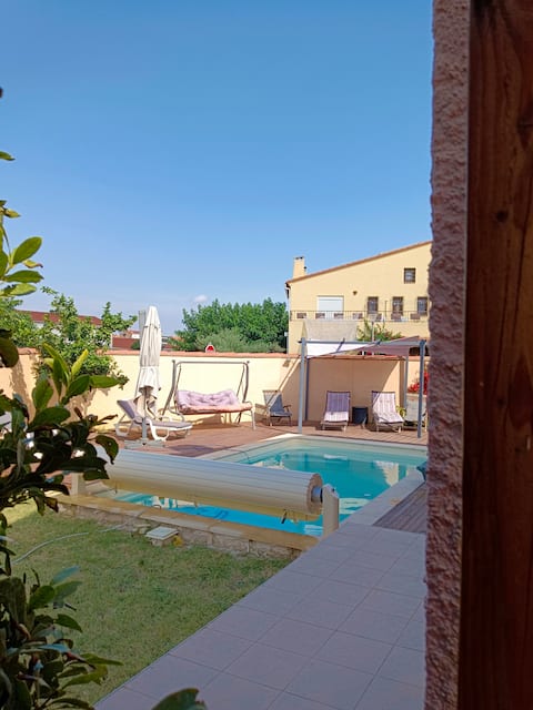 3* rated villa with garden pool
