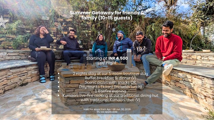 Mountain Farmstay For Intimate Groups | Mukteshwar - Mukteshwar