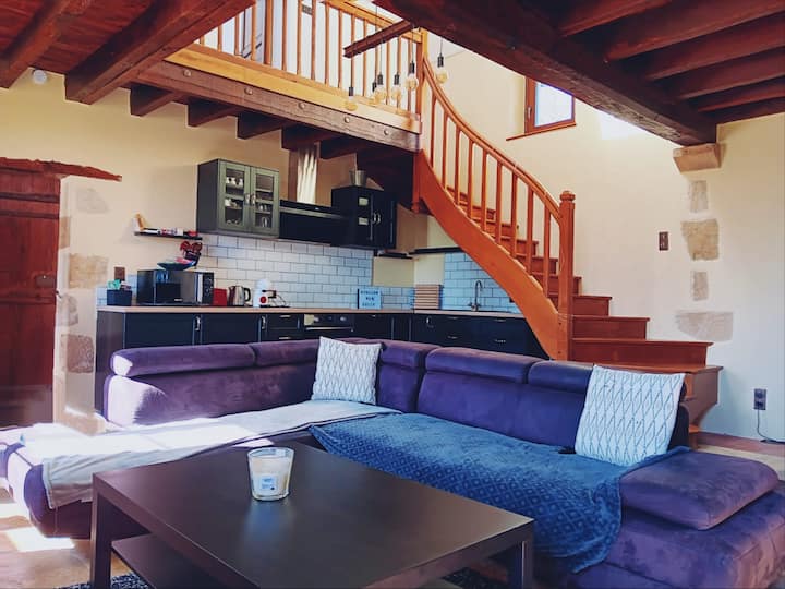 Maison De Vacances Avec Piscine - Forêt de Tronçais