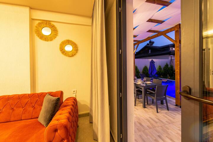 Fethiyede Jakuzili Lüks Villa (Villa Beray 4) - Fethiye