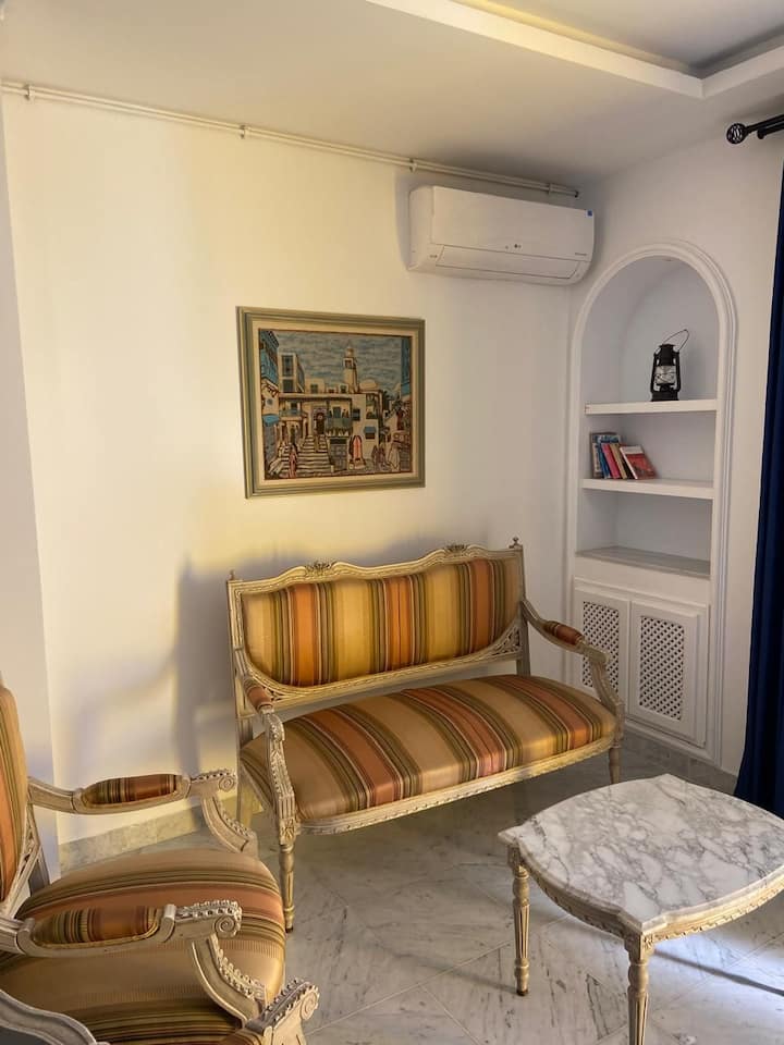 Marsa Lovely Authentic Apartment - Sidi Bou Saïd