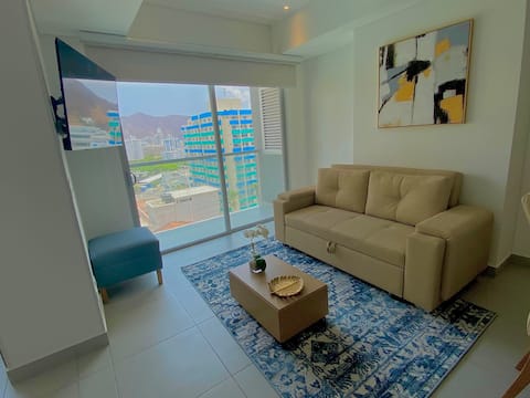 Successful Airbnb property: Beautiful apartment in Rodadero sur in Santa Marta