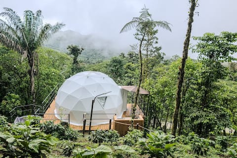 Los Domos Panama, Domo Fuego, Glamping en Altura.
