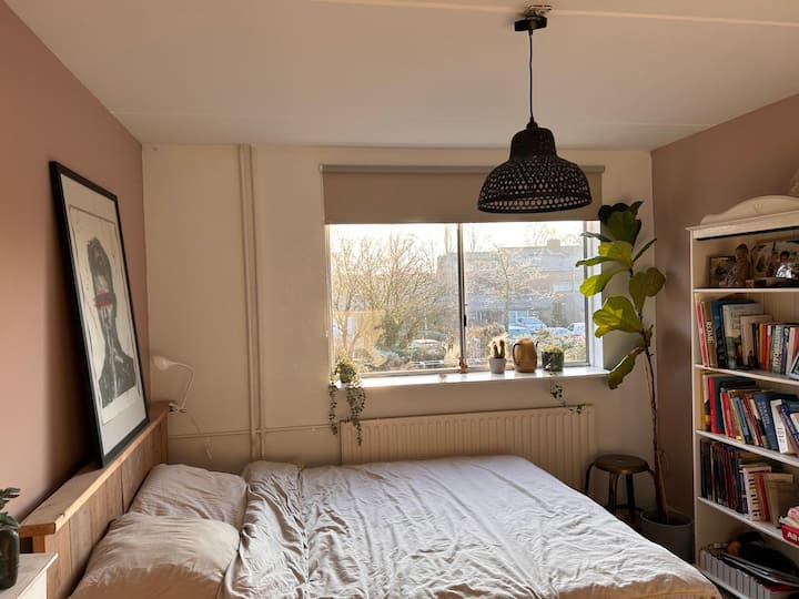 Уште една спална соба на вториот кат; исто така на страната на градината