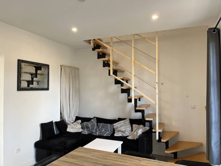 Maison Cosy Avec Jardin Près Du Centre De La Brède - Léognan