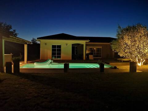 Modern house with pool
