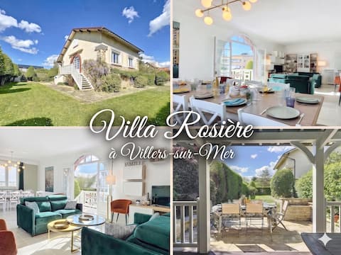 Villa Rosière | 220 m² | Large Garden & Beach 100 m away