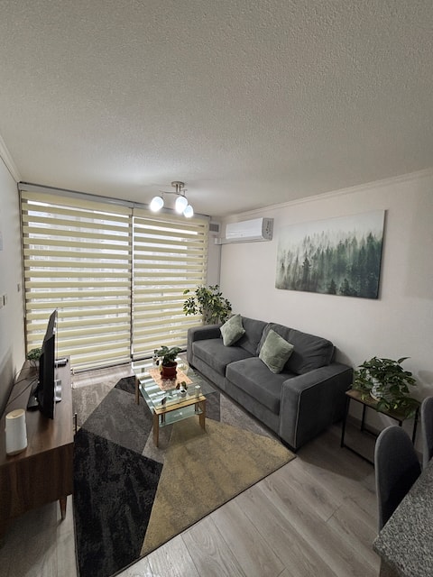 Successful Airbnb property: Cozy La Florida apartment with parking in La Florida