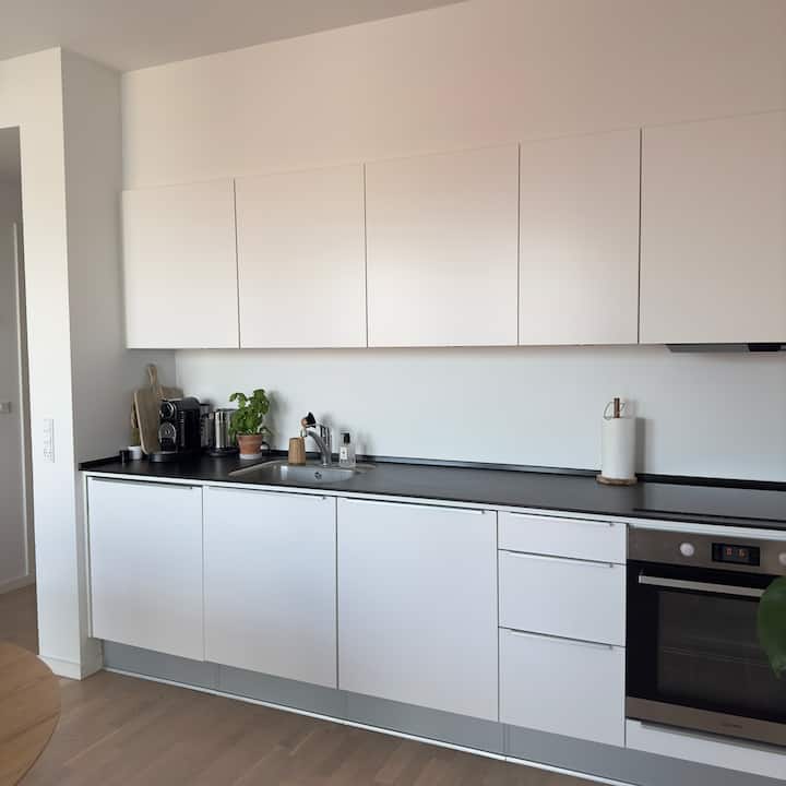 Lys Lejlighed Med Solfyldt Altan - Copenhagen