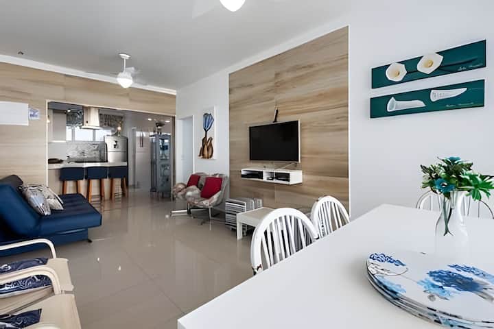 Pé Na Areia De Guarujá - Wi-fi - Garage Gac - Santos
