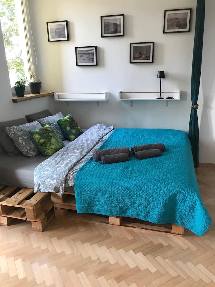 Cozy Studio Dzielna  (Child-friendly) - Varsóvia