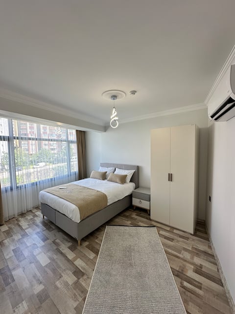 Comfortable Luxury Apartment with 2+1 Air Conditioning in Downtown 3