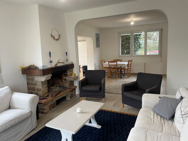 Maison Vue Sur Mer - 150 M Plage - Arzal