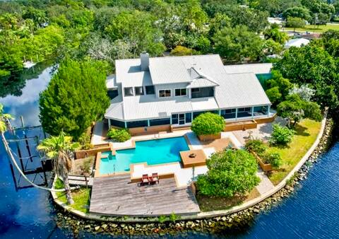 Florida Paradise Waterfront Home