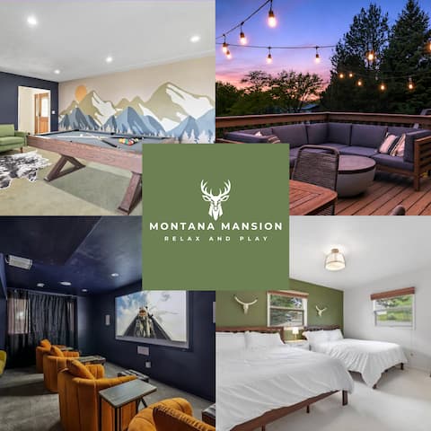 Montana Mansion (Theater, Gym, Arcade, Billiards)