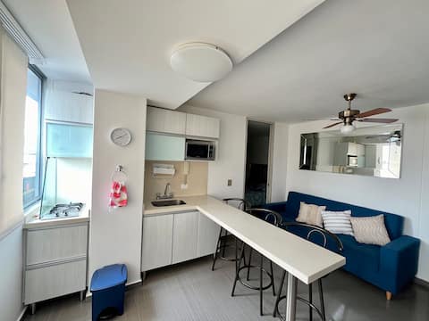 Beautiful Apartaestudio in the best area of Bga