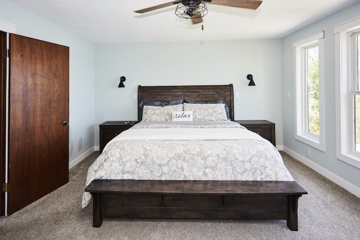 Cama tamaño king - nivel superior