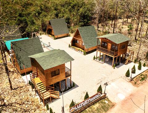 Family Villa Completa 6 Casas 10 Camas W.A/C