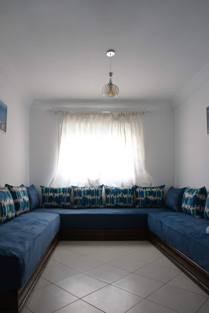 Magnifique Appart Familial 2 Chambres - Asilah