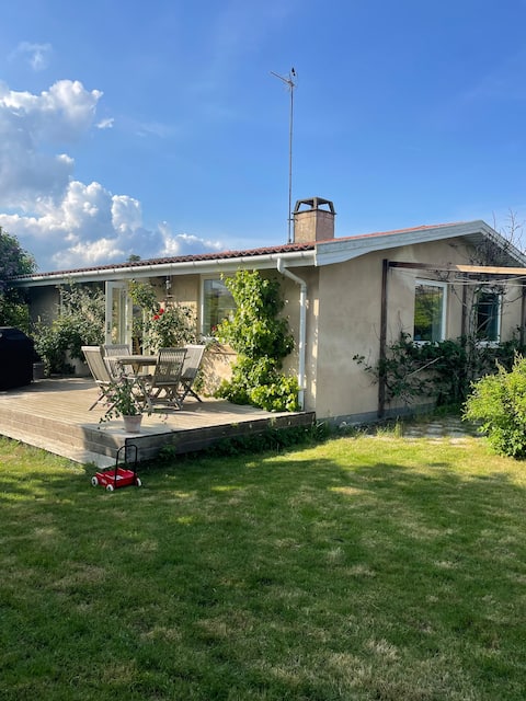 Lovely little house with a large garden.