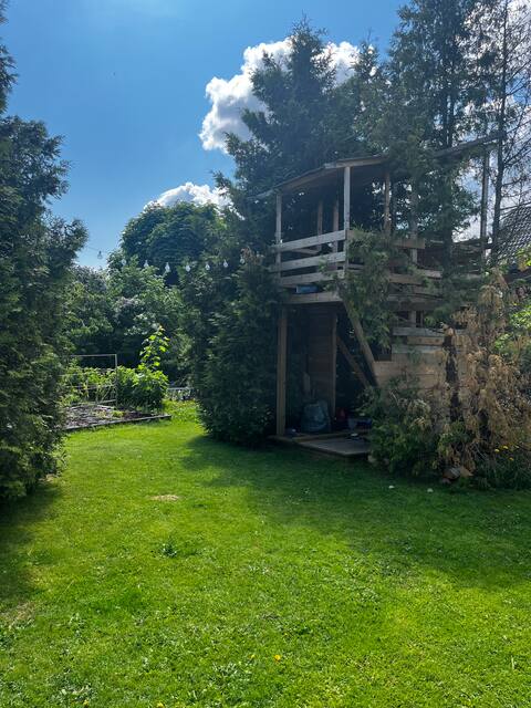 House with large garden and pool for rent in Bø