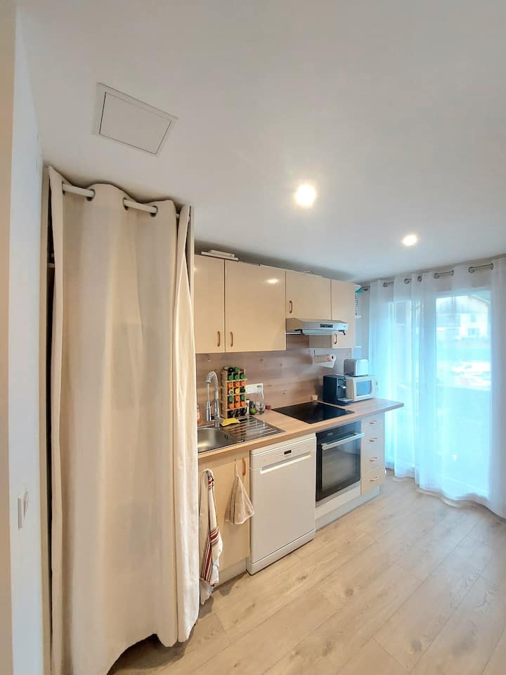 Appart En Duplex Tout éQuipé + Casier à Ski - Hirmentaz
