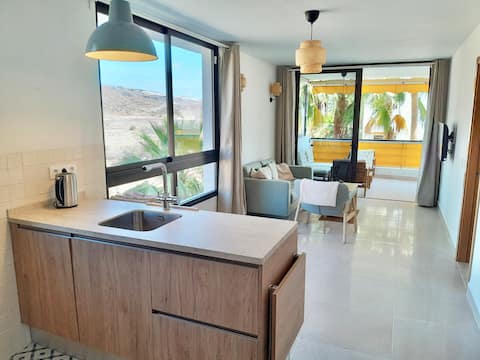 Top Airbnb: “Teide-Mar” apartment, in southern Tenerife. en Guía De Isora
