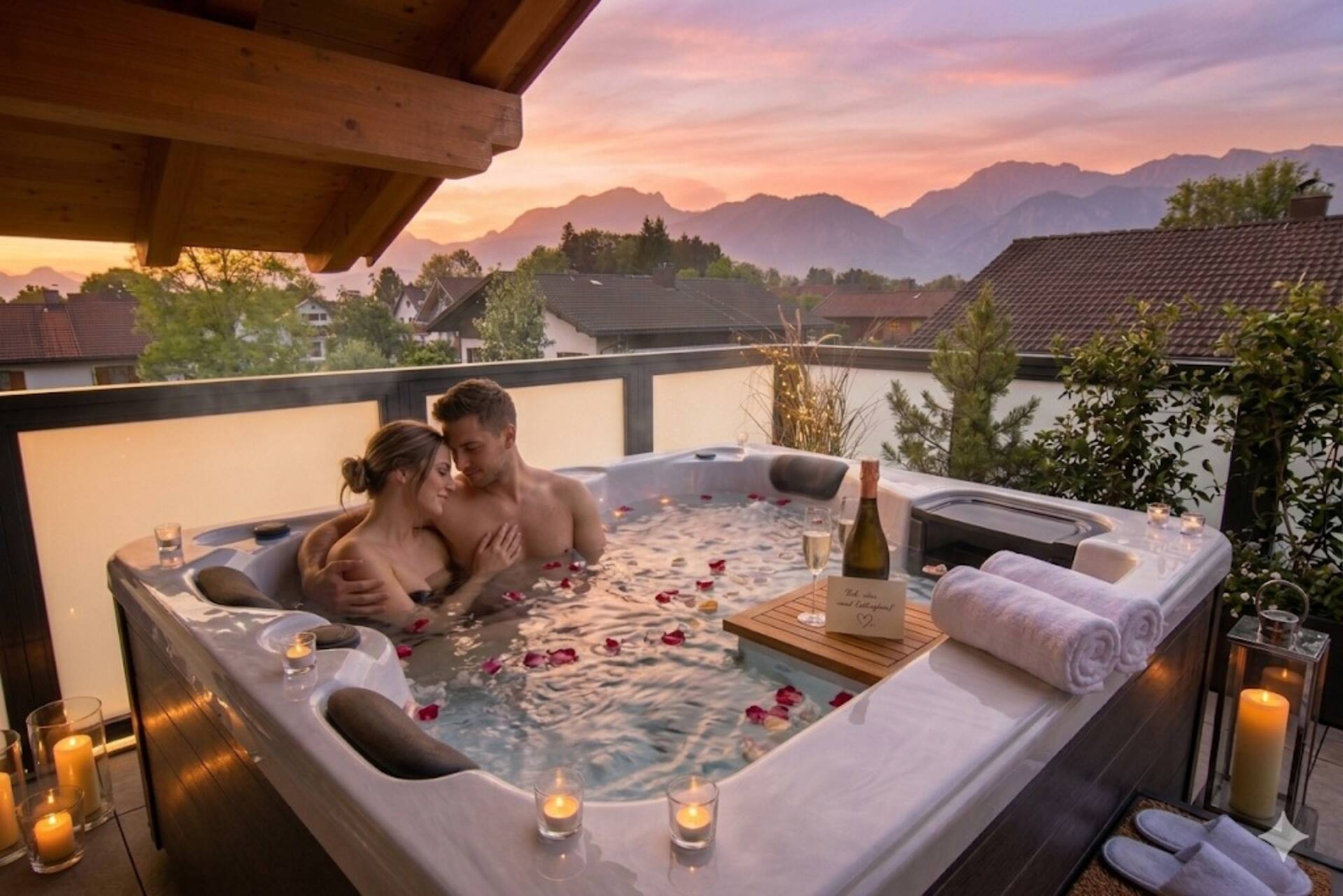 ”Penthouse Suite” Whirlpool Sauna Romantic Wellness
