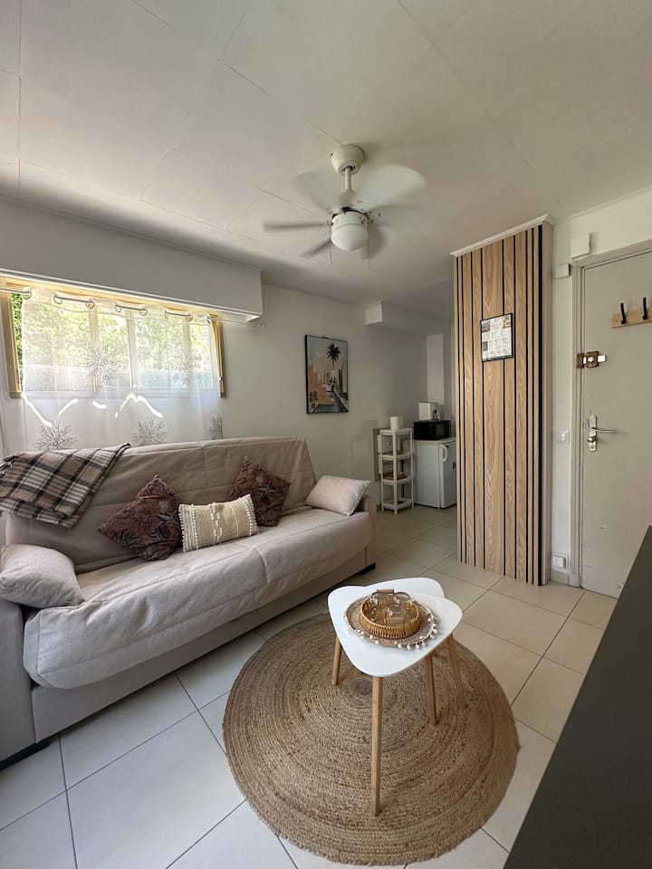 Studio Cosy Terrasse Front Mer - Cagnes-sur-Mer