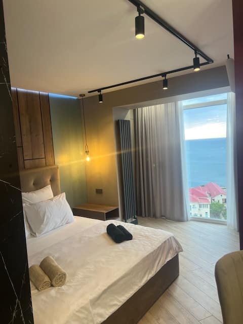 Designer apartment with bathroom