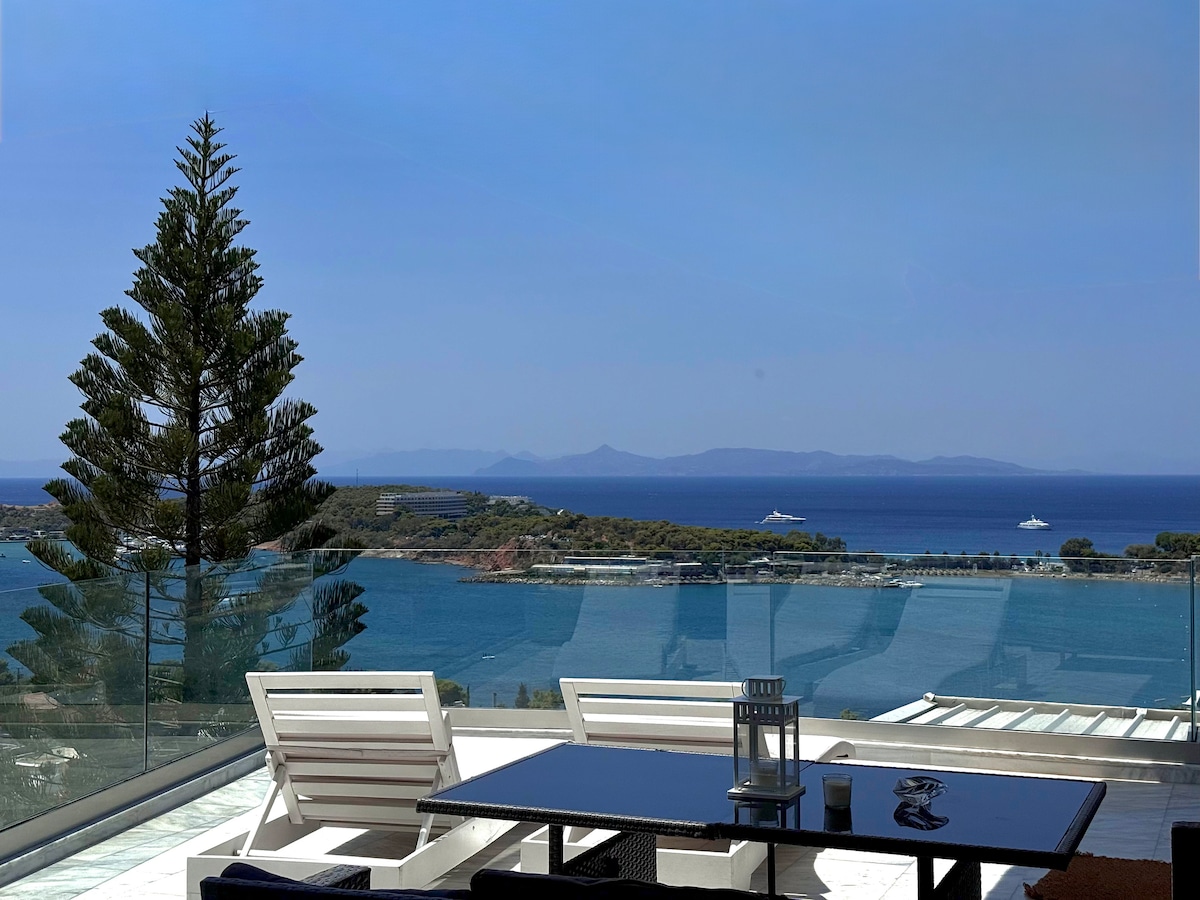 Aqua Vista Dream View Loft Vouliagmeni — Loft — sea-view vacation rental at Vouliagmeni, Greece, Athens, Greece — property photo 4 | Aqua Vista Rentals