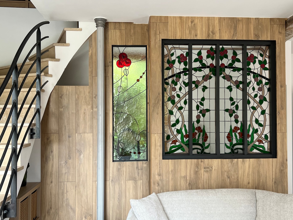 Top Airbnb: Old renovated sheep barn house à Aube