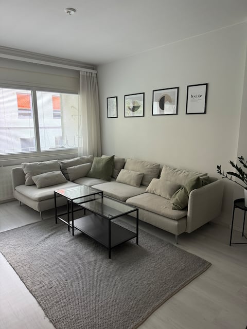Top Airbnb: Spacious three-room apartment in the heart of Vaasa in Vaasa