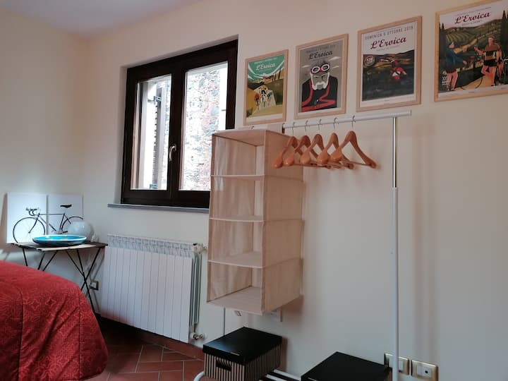 Izba vedľajšieho bicykla. 