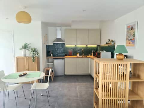 Studio on the edge of the forest, near CNFDI