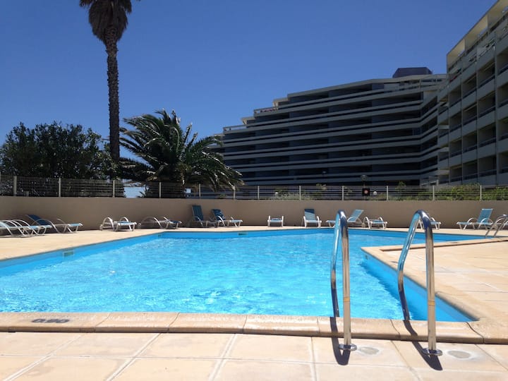 Appartement Vue Mer Avec Piscine - Canet-en-Roussillon
