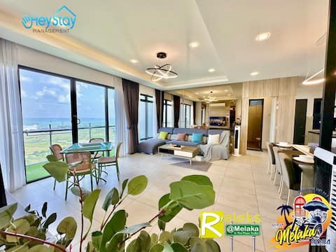 Atlantis Luxury 3BR 11 Pax/Mahjong/High Floor Sea View