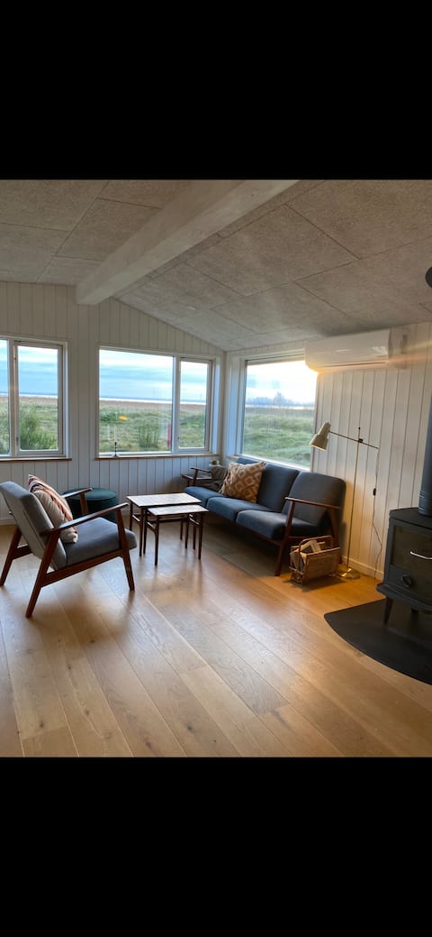 Unique summer house with fjord views