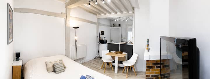 Studio Entre Terre Et Mer Dieppe Centre[fibre] - Dieppe