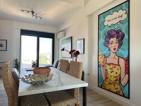 Sky suite 6 Duplex Acropolis View