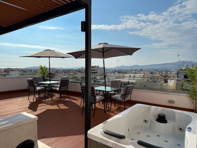 TH5 Unique Two-Bedrooms Apartment Private Jacuzzi